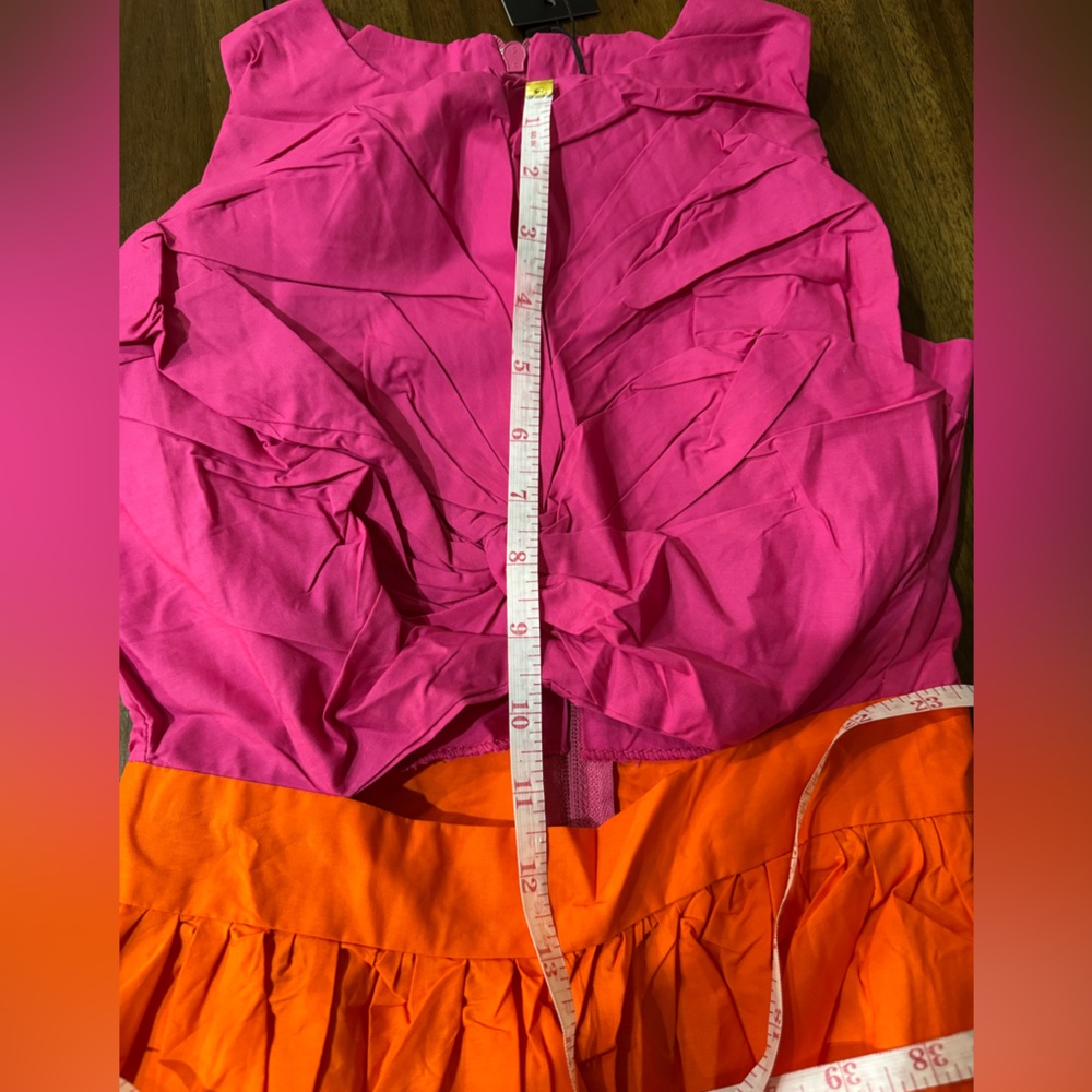 Forever Amelia Remi Maxi Pink & Orange Size 6 – New with Tags - Picture 6 of 8